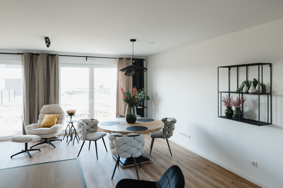 Auenpark Musterhaus moebliert