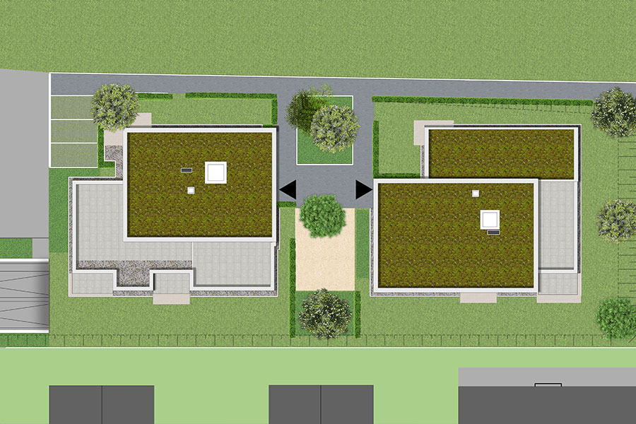 Lageplan 1. Bauabschnitt