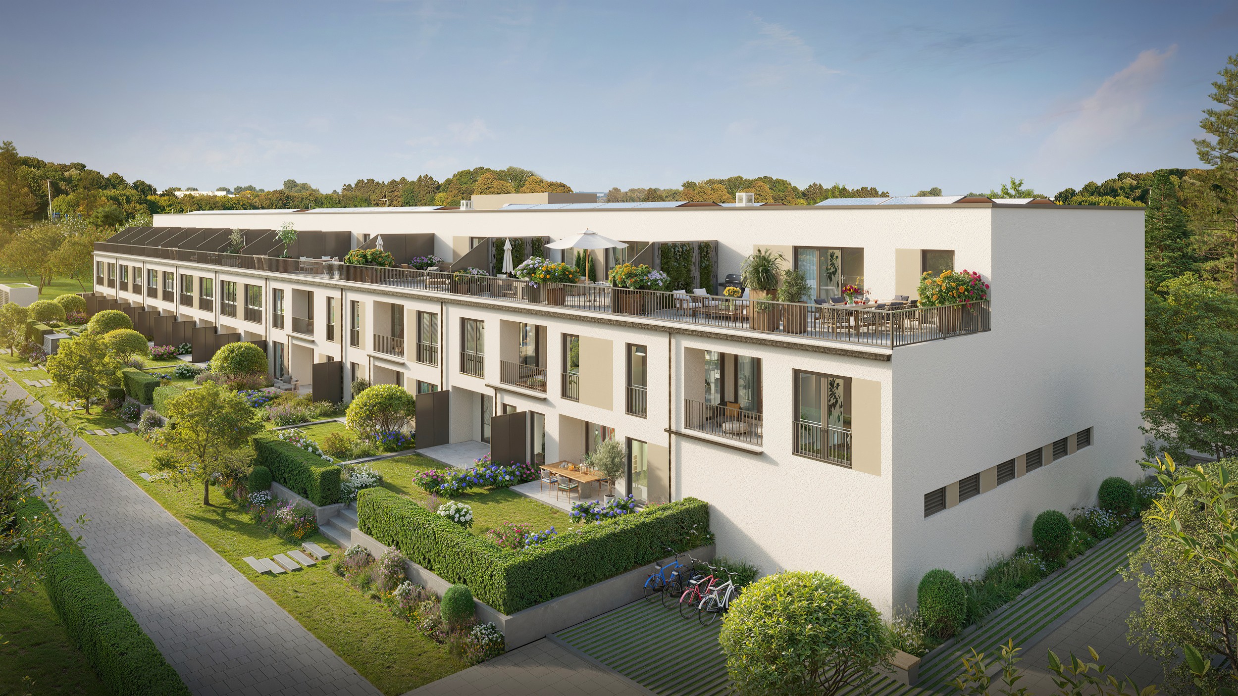 Wilma Seilerbruecklwiesen Freising Ba 1 Riegelbau Wohnraum